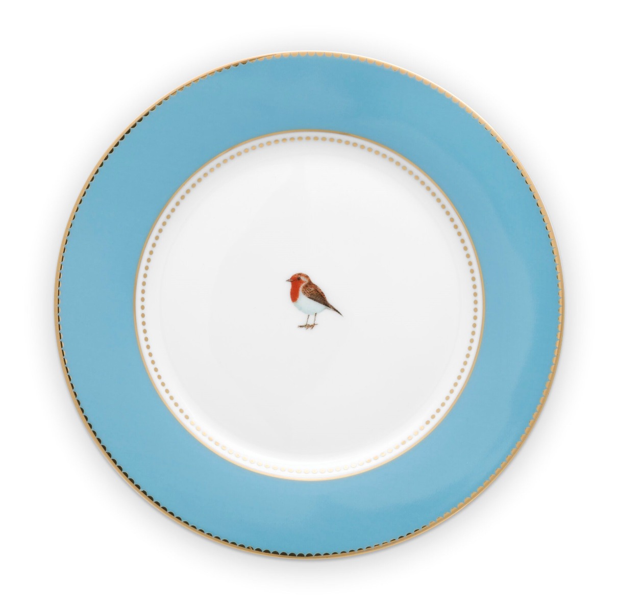 Plate Love Birds Blue 21cm