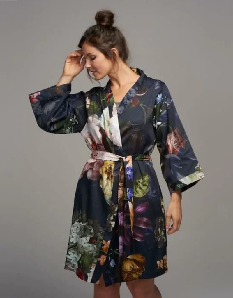 Essenza Fleur Kimono Nightblue - Small